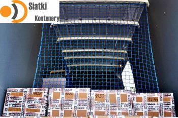 Na kontener - Produkcja siatki - Produkcja siatek ochronnych